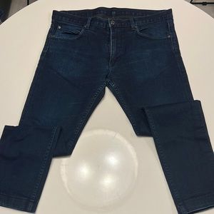 HELMUT LANG MENS SLIM BLUE JEANS SIZE 33